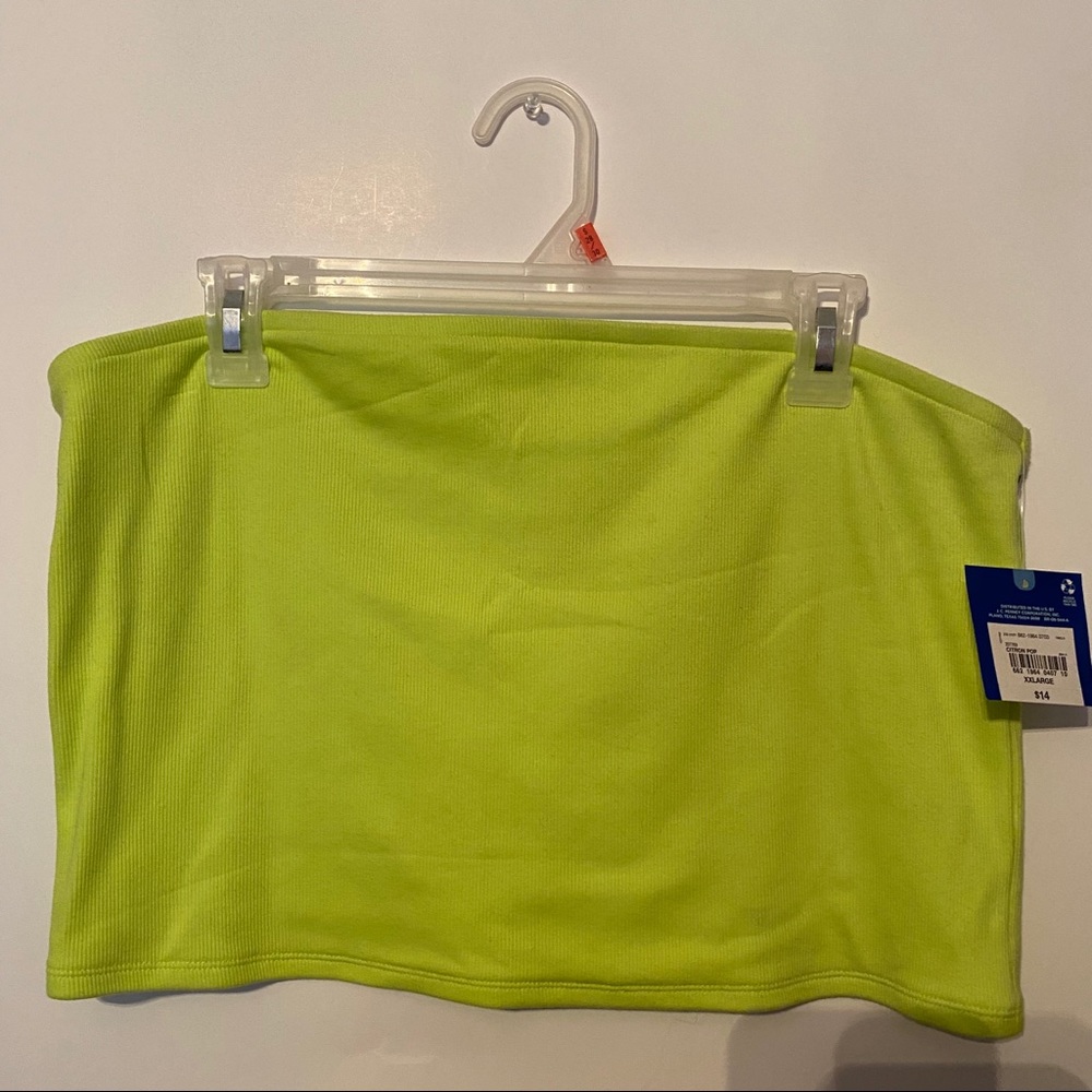 Neon green Tube top - Picture 1 of 4